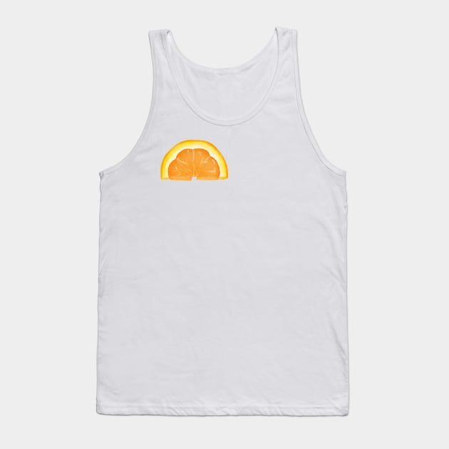 Orange Slice Tank Top by melissamiddle